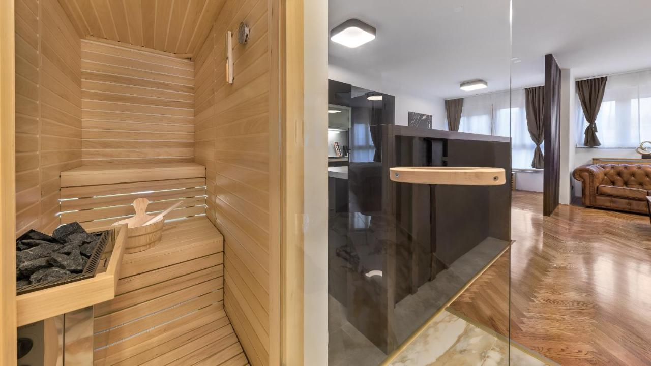 President Apartment With Sauna 자그레브 외부 사진