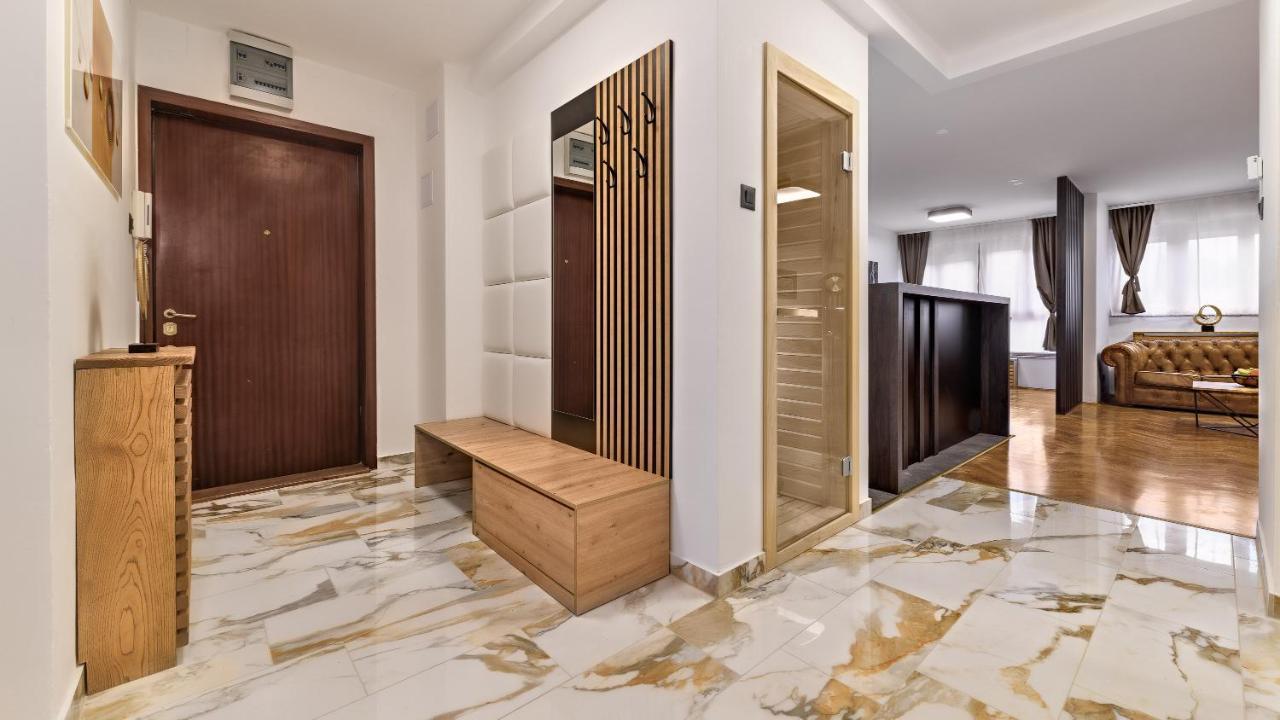 President Apartment With Sauna 자그레브 외부 사진